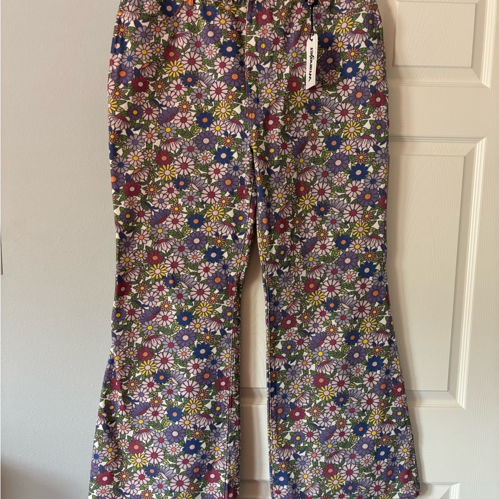 Wrangler Groovy Multicolor Floral Pants
